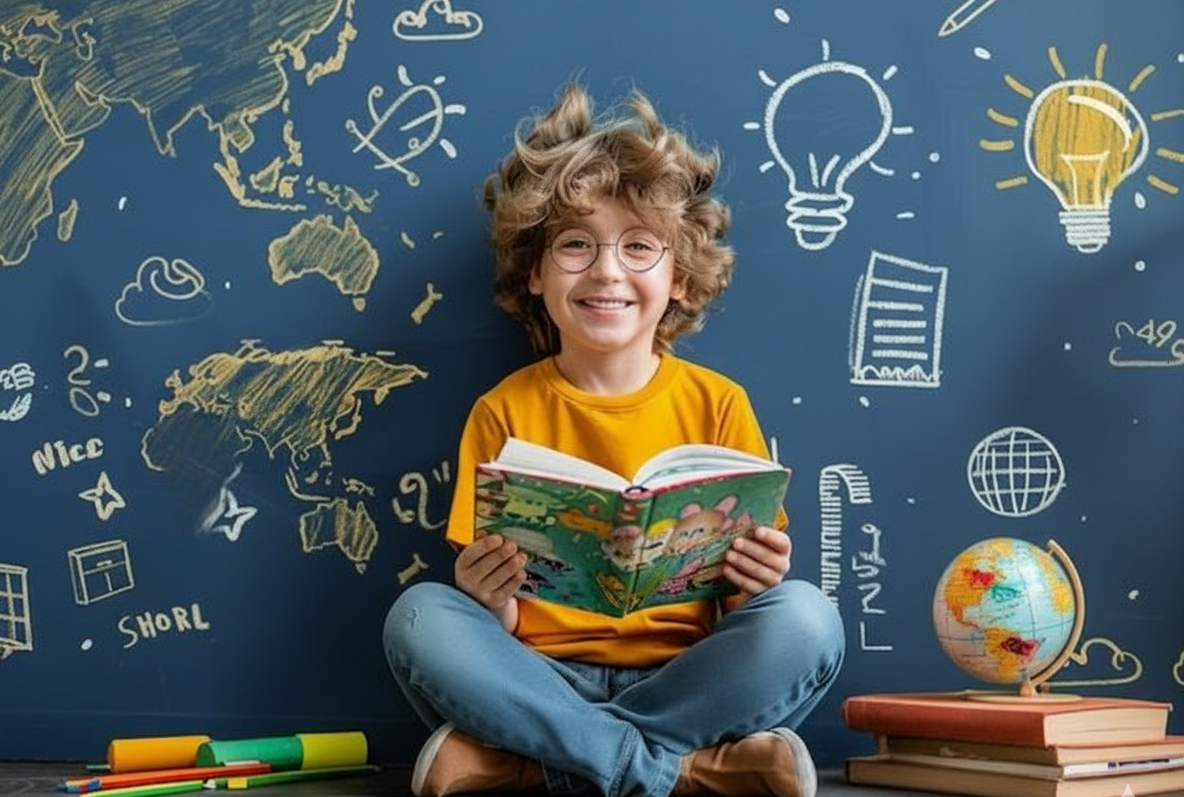 Kids learning and celebrating